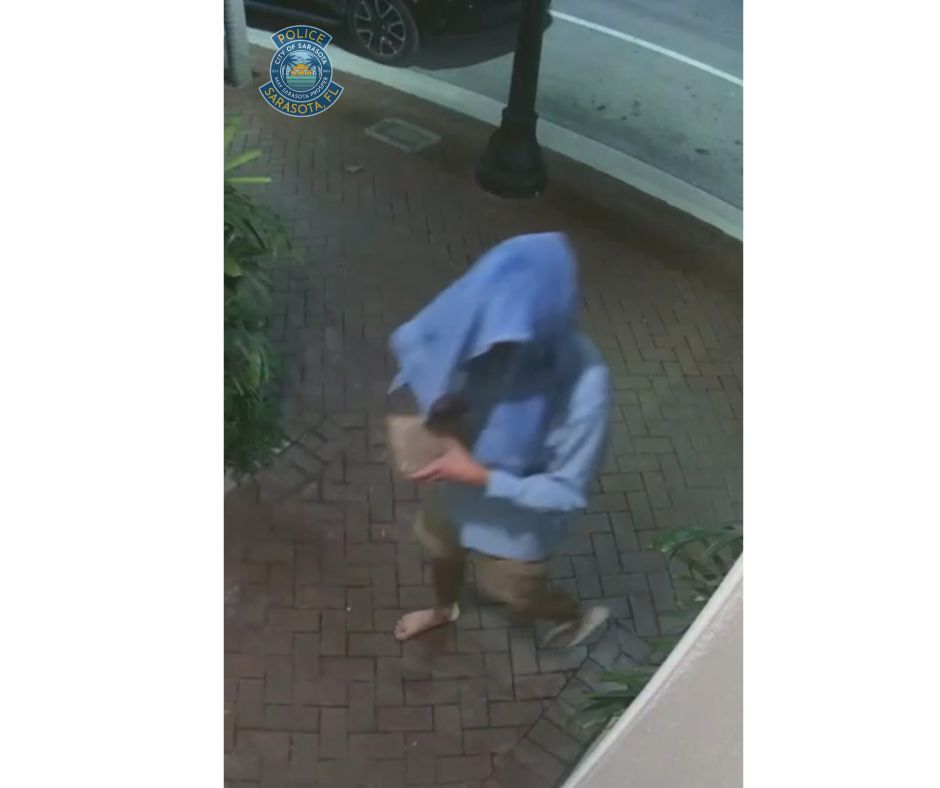 thrown brick at synagogue in Sarasota