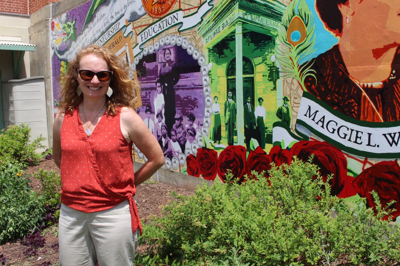 Photos: Collaborative Maggie Walker mural brings ‘pride’ for community