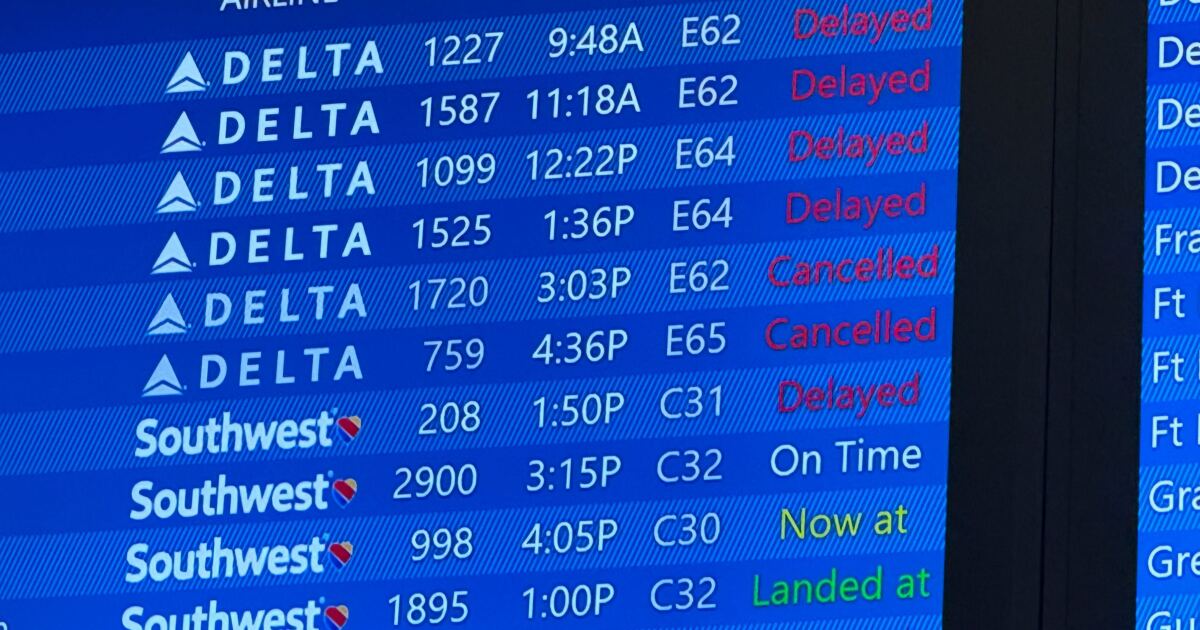 Companhias aéreas são duramente atingidas por interrupção de tecnologia; agências locais e estaduais veem impactos mínimos
 #ÚltimasNotícias