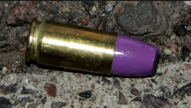 Purple bullet found at David Denogean scene
