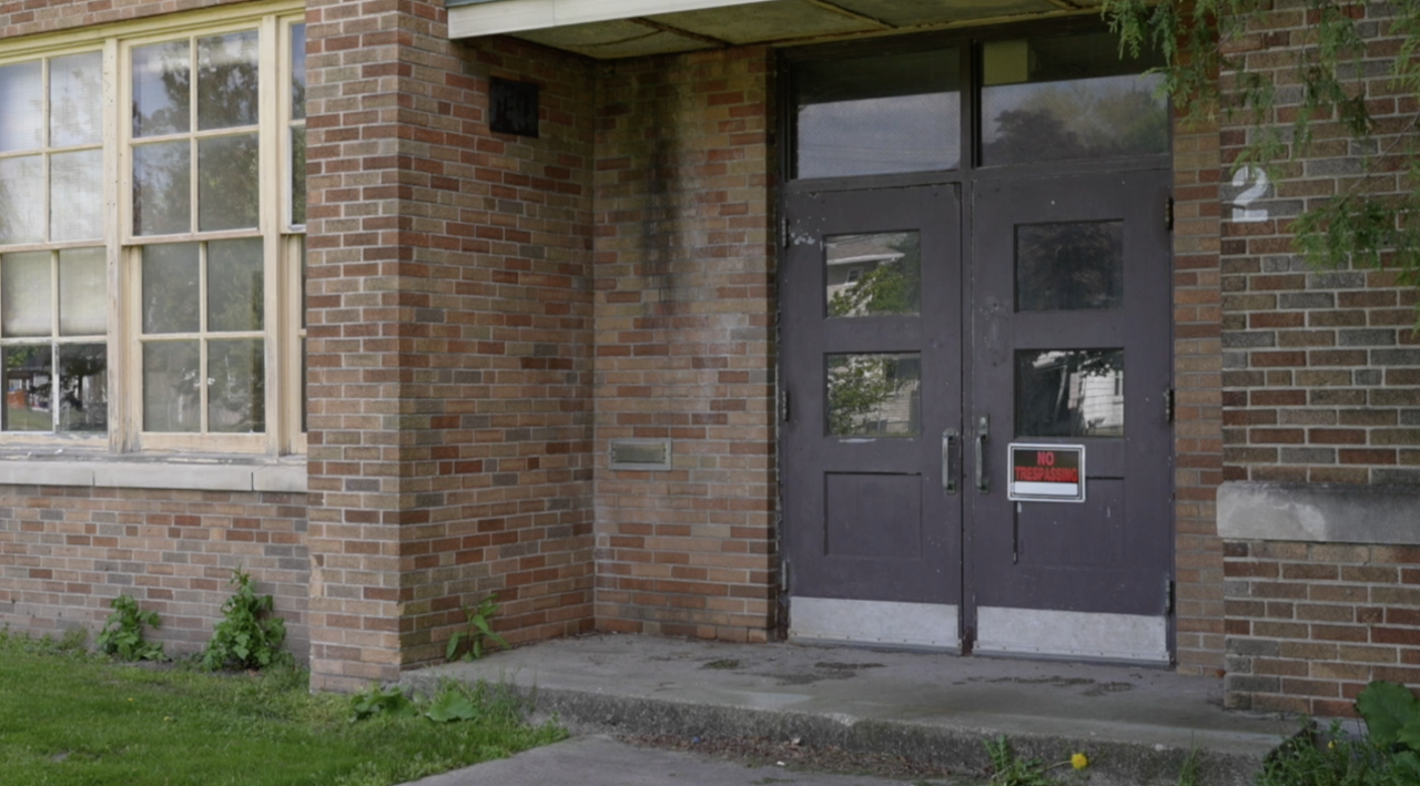 Exterior Shot of Otto Middle School 