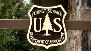Forest service sign