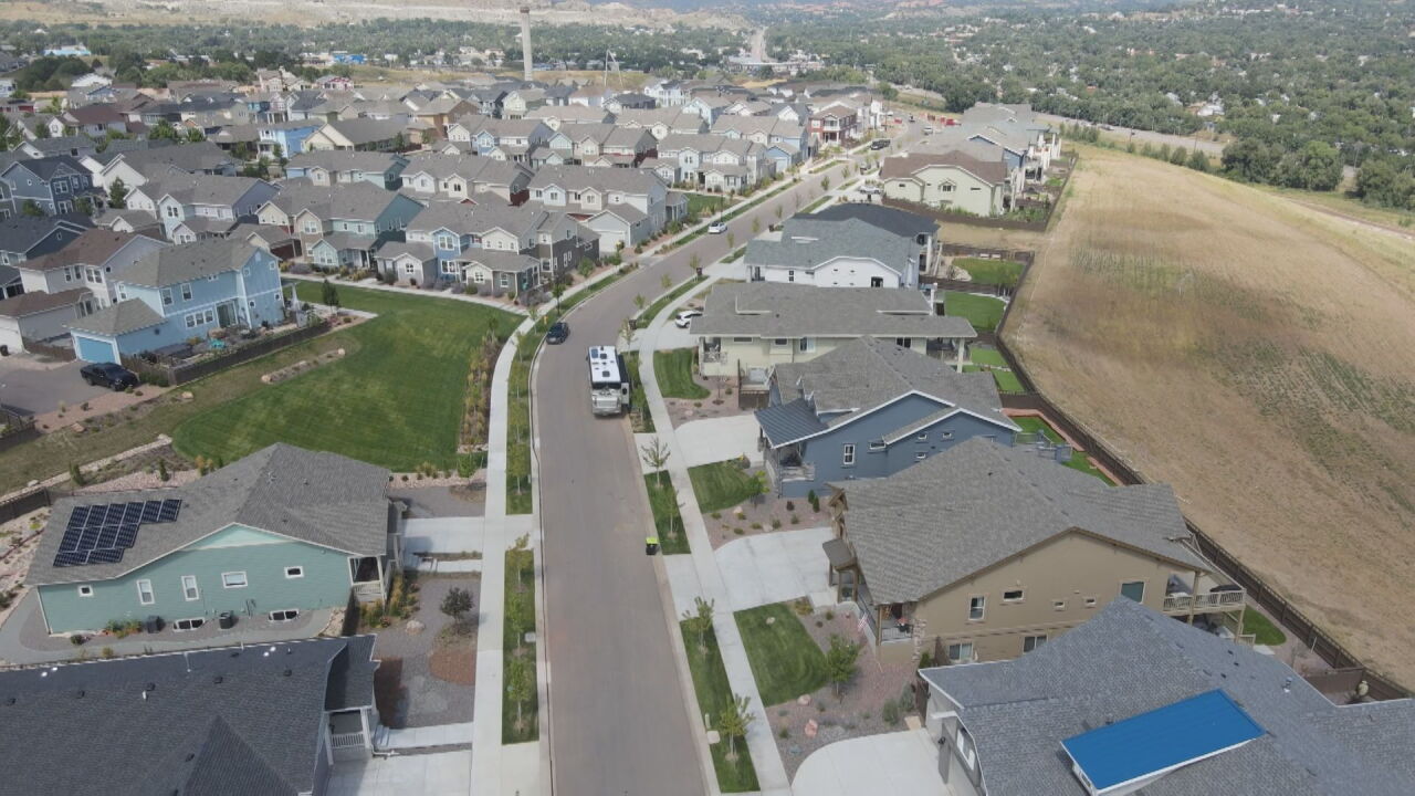 Neighborhood in Colorado Springs