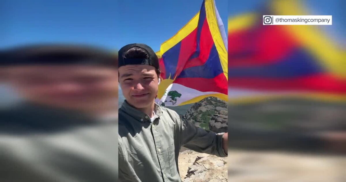BYU-Idaho student walks a thousand miles to Mount Nebo, advocating for Tibet