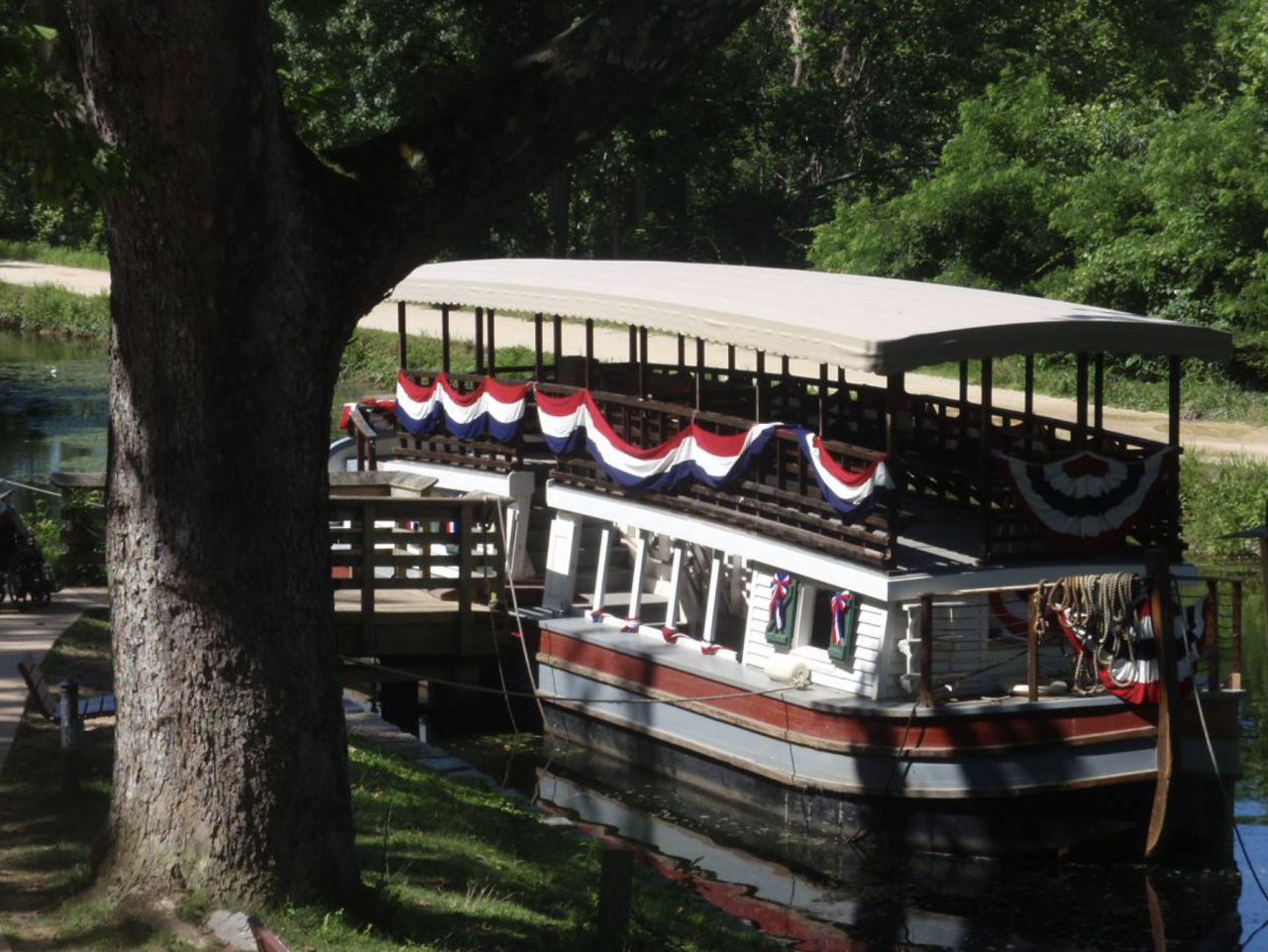 Great Falls Canal Mule Drawn Boat Rides