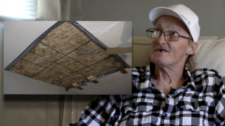 FOX 17 helps Muskegon man make headway on repairs to collapsed rental unit ceiling