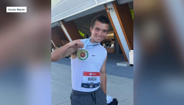 xavier marsh blind track athlete