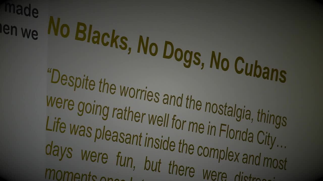 'No Blacks, No Dogs, No Cubans'