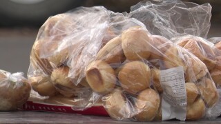 A Great Falls man is giving away bread