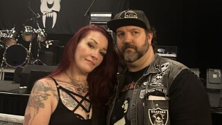 Lisa Cox and Pete Garamone