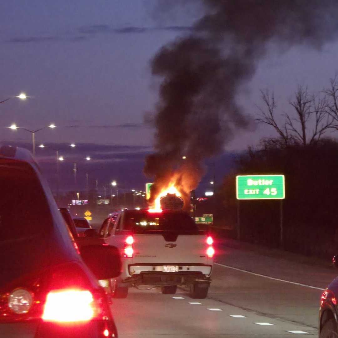 I-41 vehicle fire
