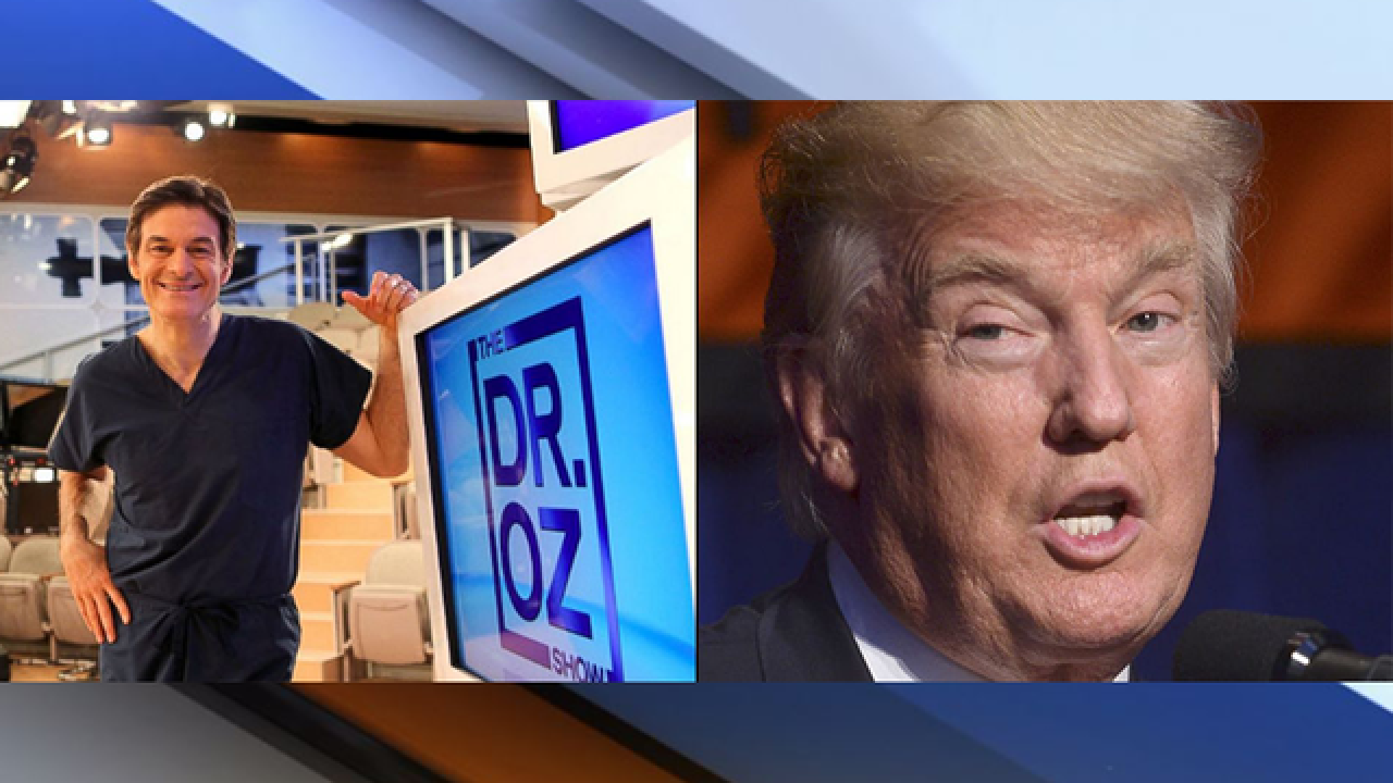 Trump reveals latest physical on Dr. Oz(01)
