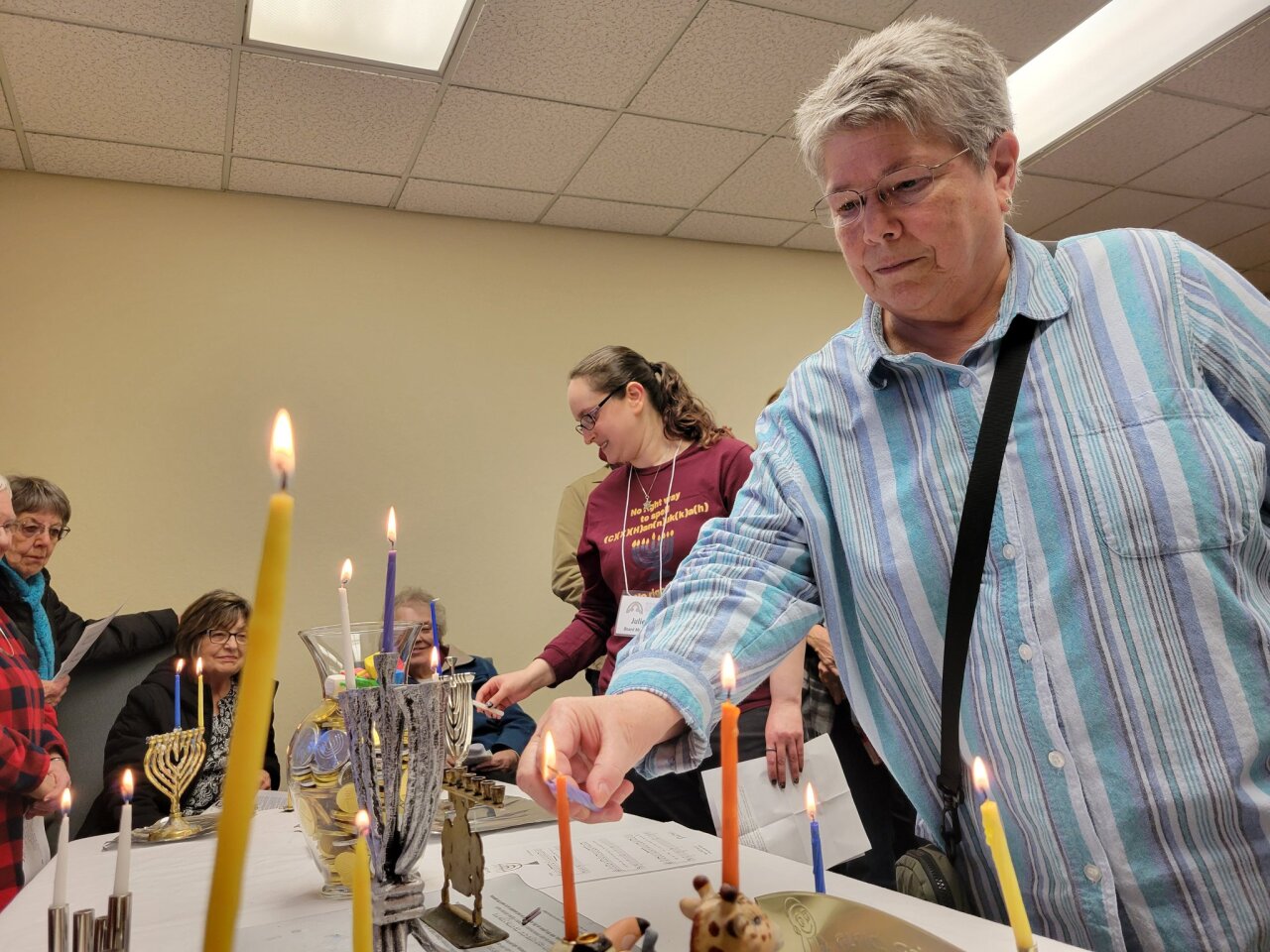 Hanukkah celebration in Helena