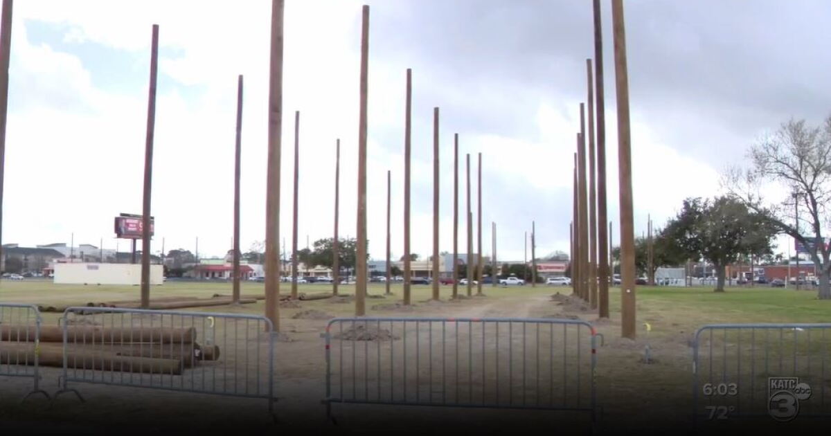 Reason behind the poles at Cajun Field - Vimarsana News