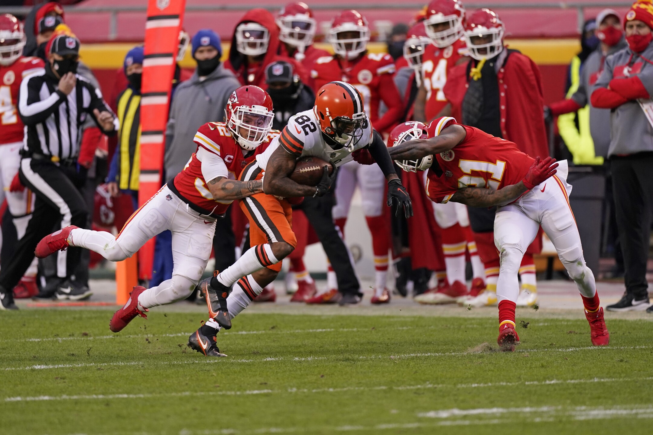 Chiefs vs. Browns: AFC Divisional playoff in pictures Chiefs vs. Browns: AFC Divisional playoff in pictures