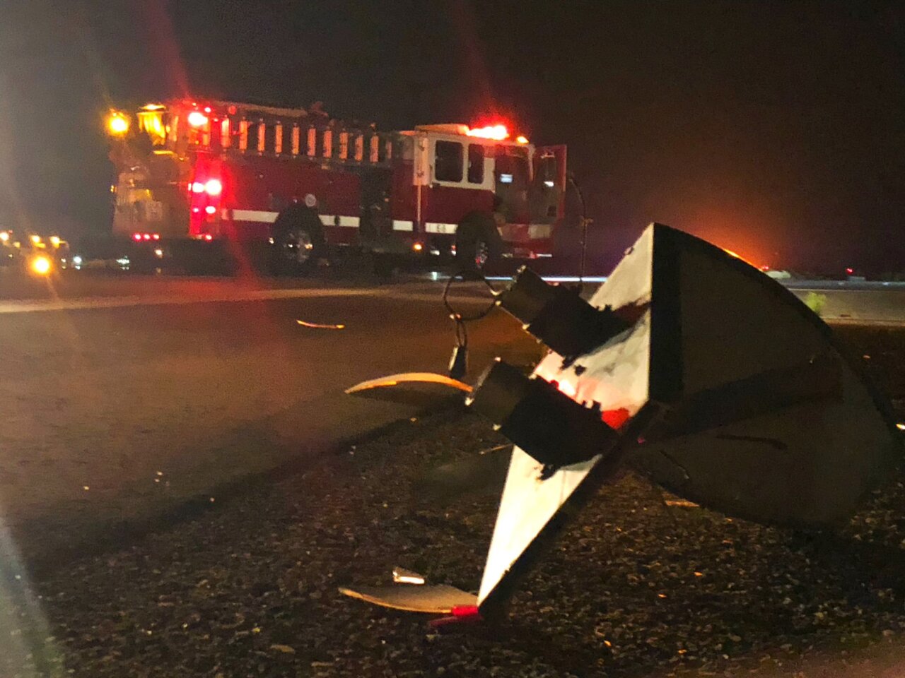 SBA plane crash debris
