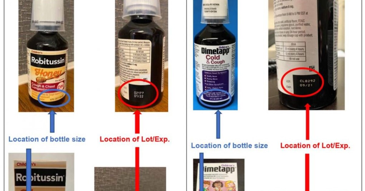 Children's cough syrup recalled