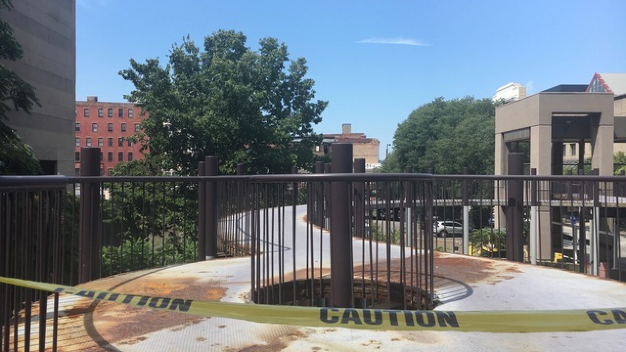 City Battles Blight At Front Door Of Duke Energy Convention Center