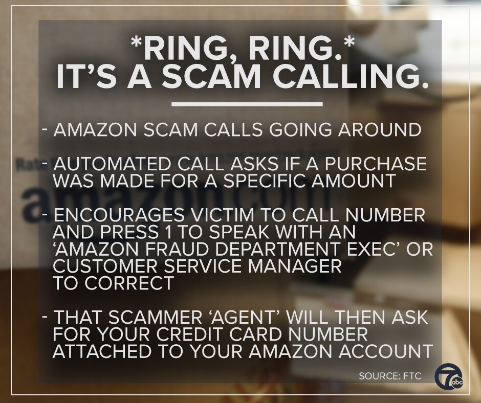 Warning Issued Over New Amazon Phone Scam Warning Issued Over New Amazon Phone Scam