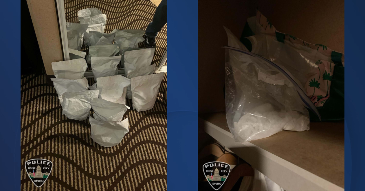 Traffic stop turns drug bust as Boise Police seize 28 pounds of meth ...