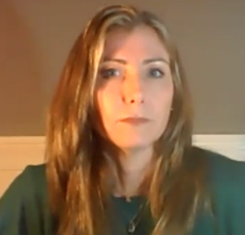Carrie Lauterbach on Zoom