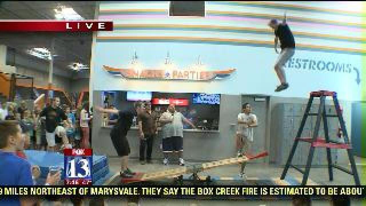 Don’t try this at home: Teeter totter tricks