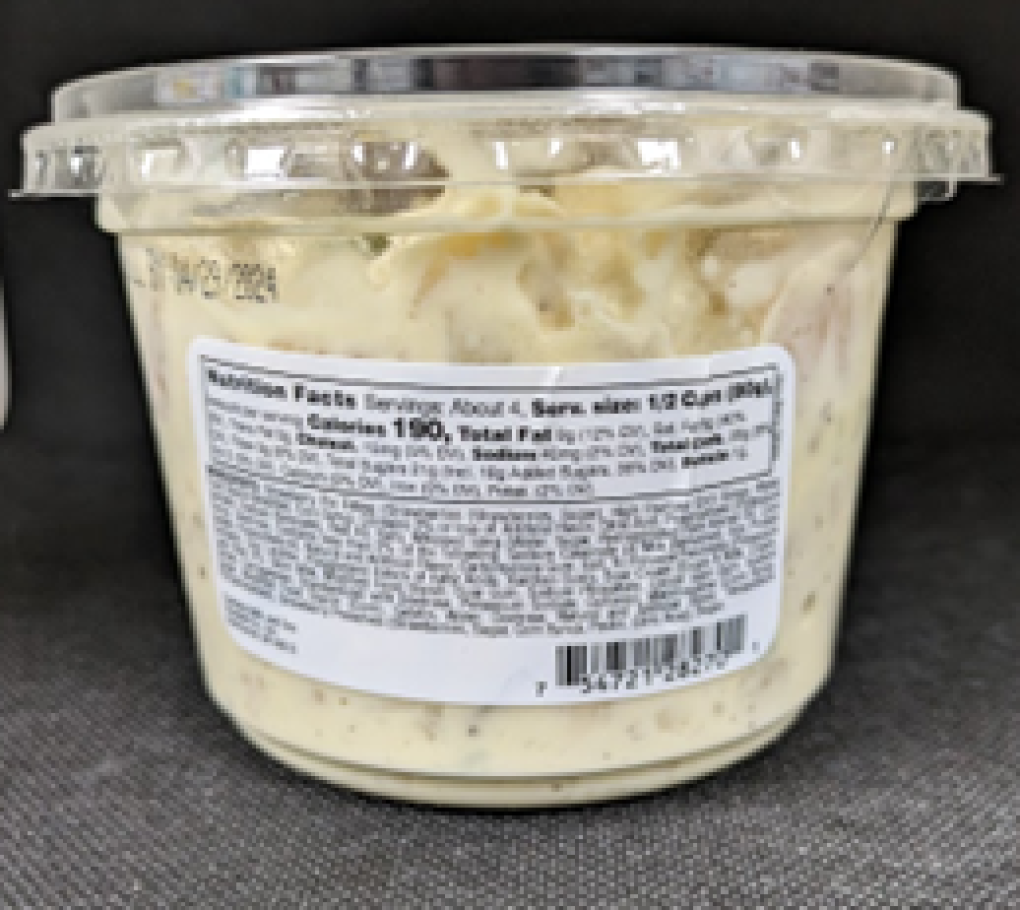 FDA Recall - Mislabel - Jack's Potato Salad - nutrition facts.png