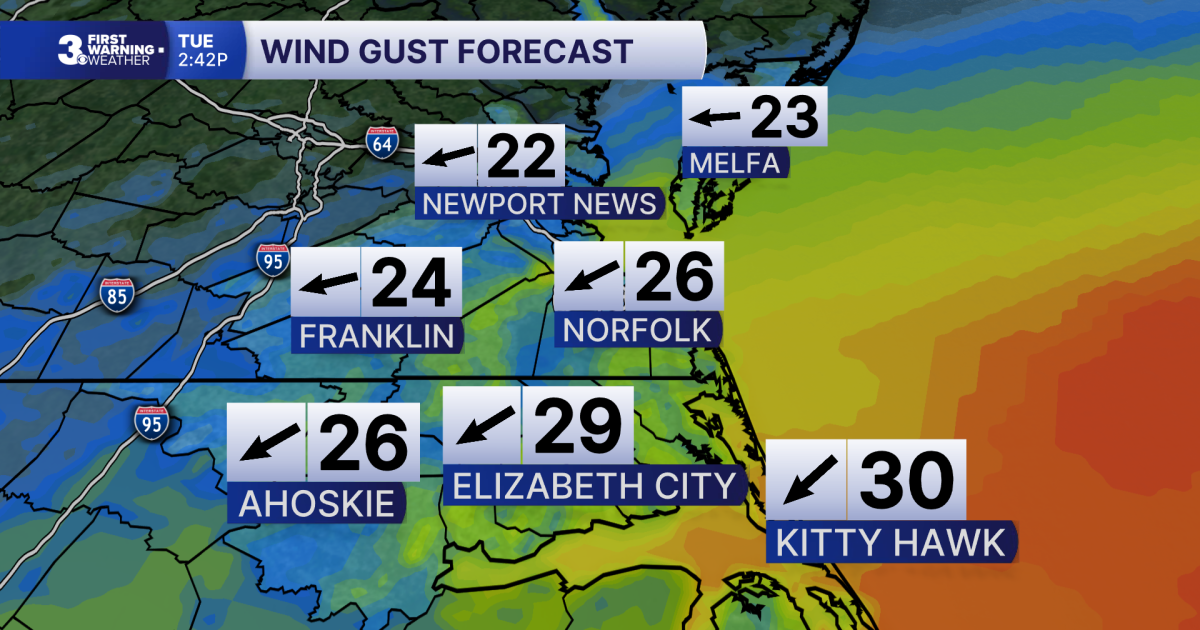 First Warning Forecast: Cool and breezy Tuesday