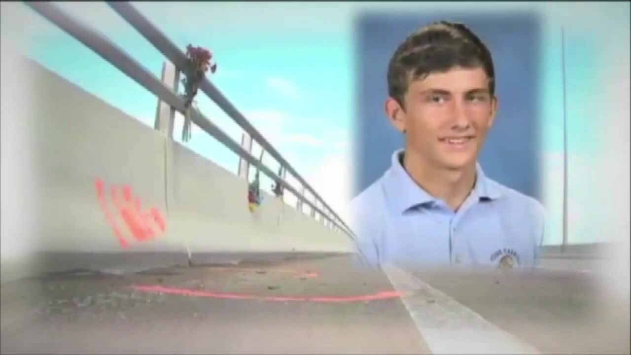 Cole Coppola, killed by drunken driver while riding bicycle on 17th Street Bridge in 2014