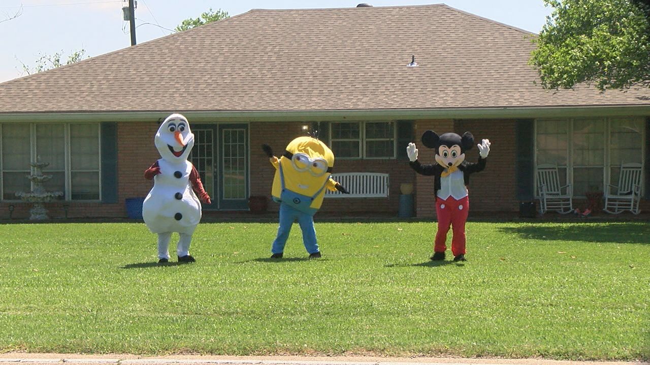 Abbeville Family Uplifting Spirits During Quarantine With Disney Characters And Dance