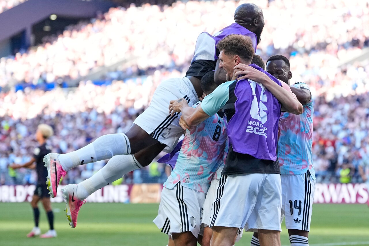 Belgium US WCup Soccer
