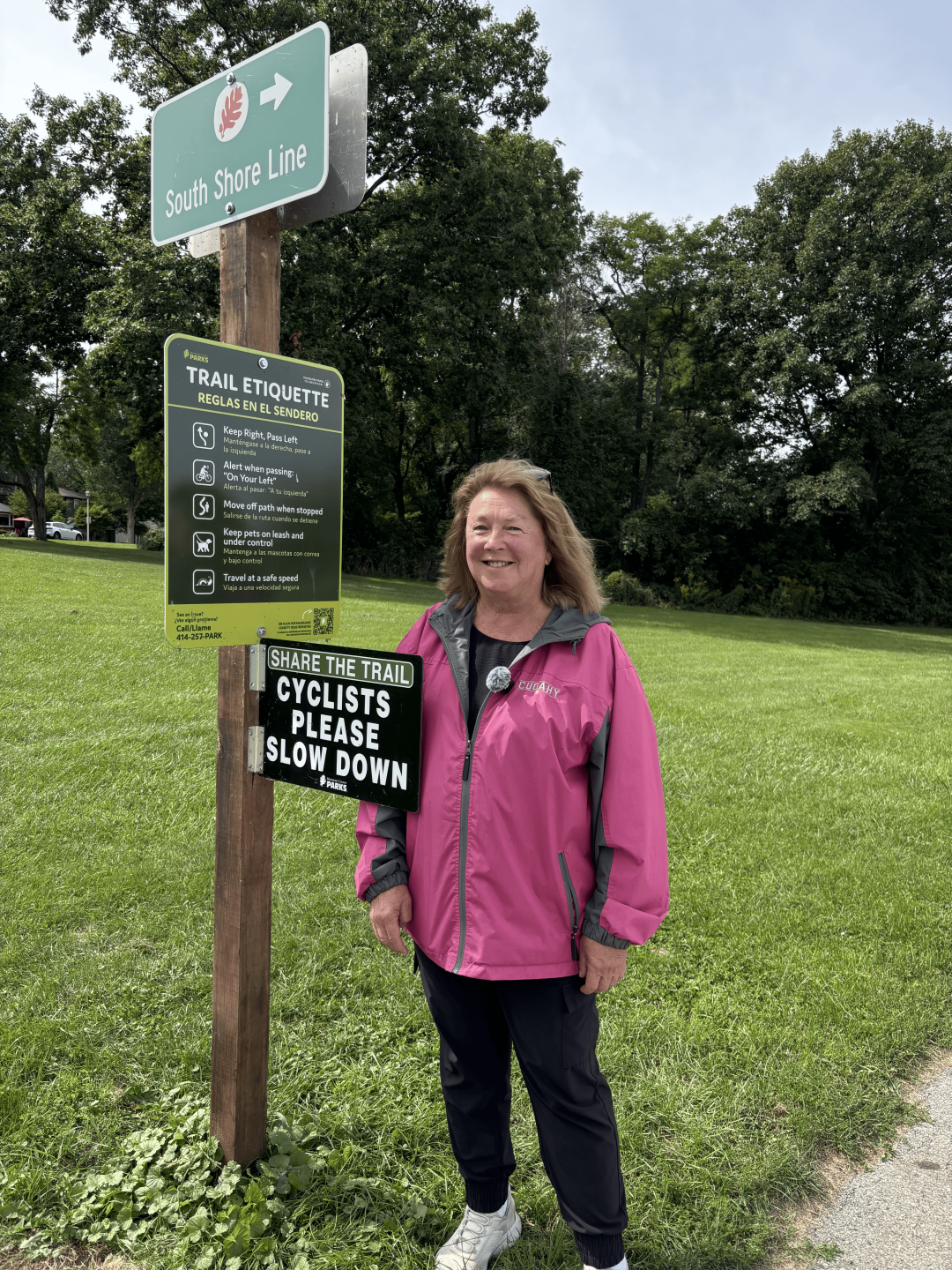 Colleen Grundy, Sheridan Park Friends Chair 