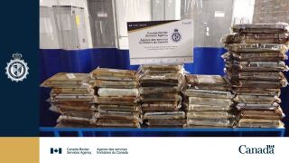 Officers seize 86 kg of cocaine at Montana-Alberta border crossing