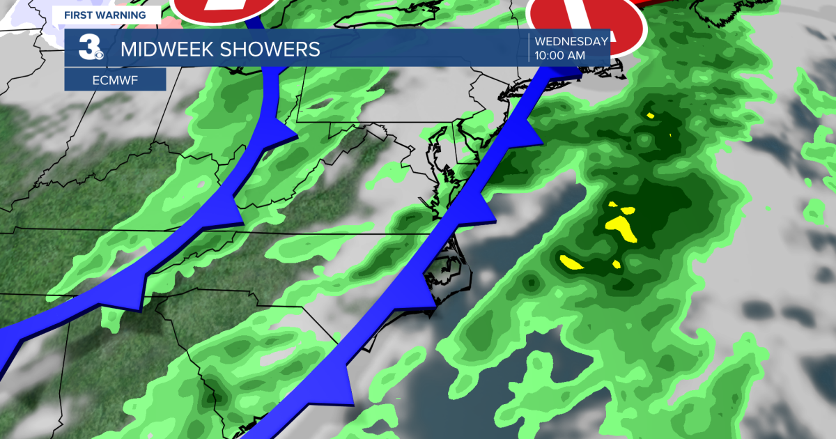 First Warning Forecast: Sunny today, Clouds and showers for midweek