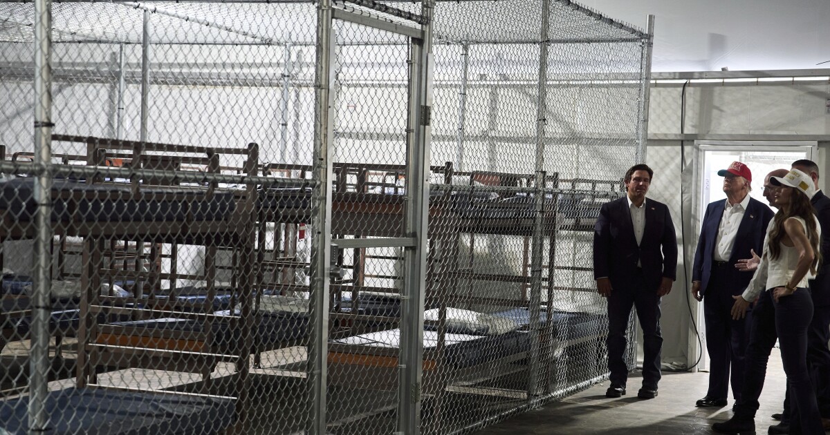 Emails: Collier County officials left out of DeSantis 'Alligator Alcatraz' plans