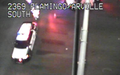 RTC: All lanes blocked on westbound Flamingo Road, Arville Street