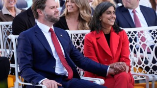 Trump Kirk Presidential Medal