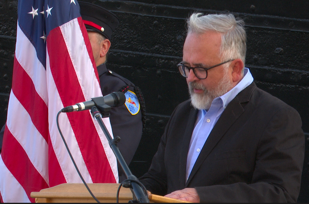 'We Will Never Forget': Door County's 9/11 memorial stair climb