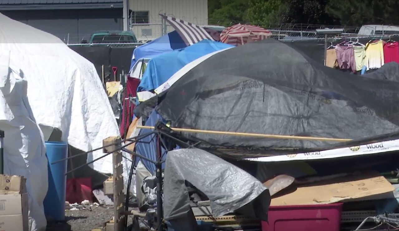 Missoula ACS Homeless Camp