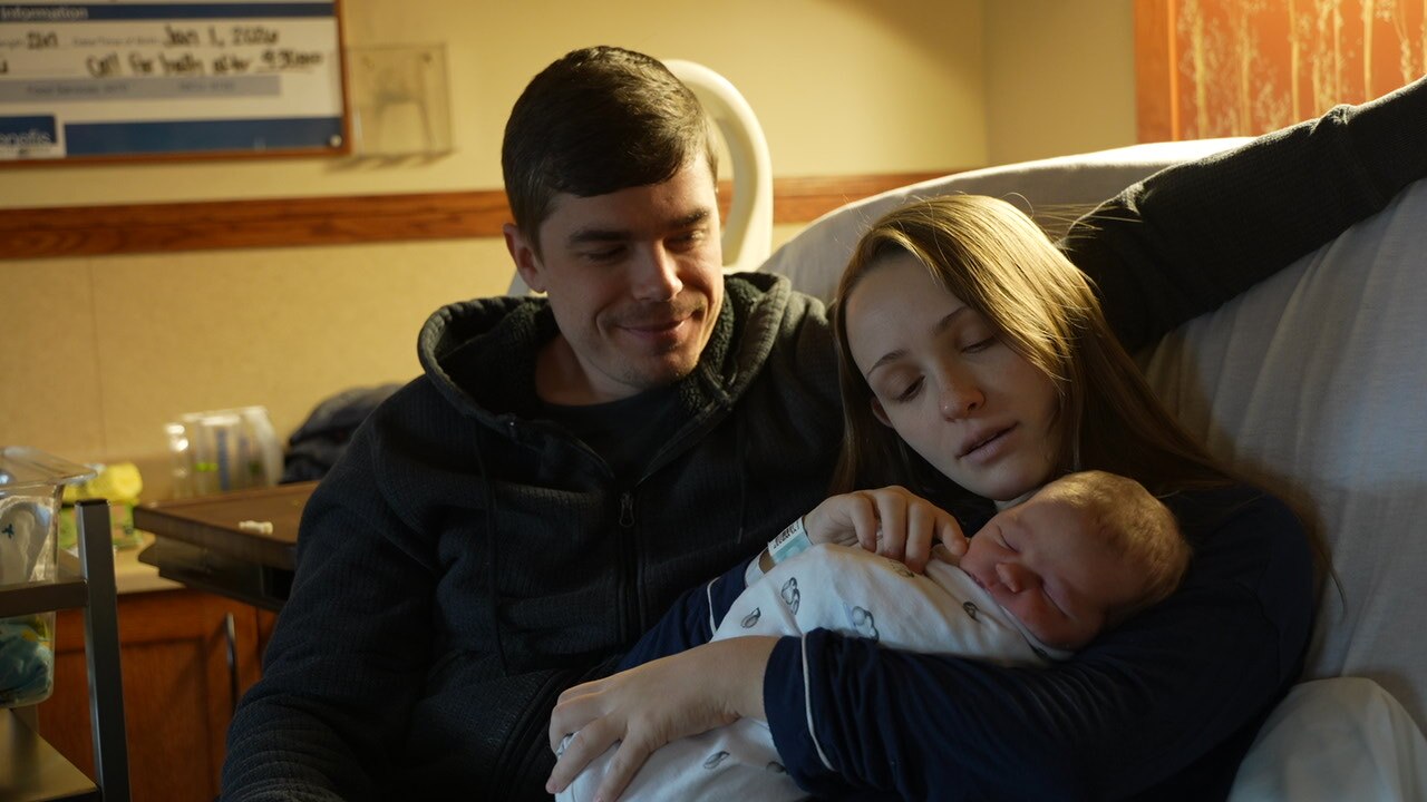 Great Falls couple welcomes first baby 2026