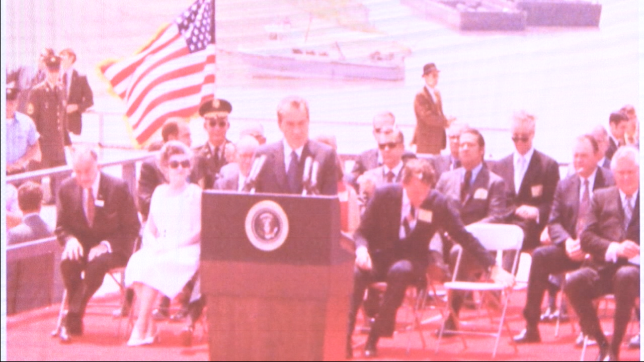 president richard nixon port of catoosa