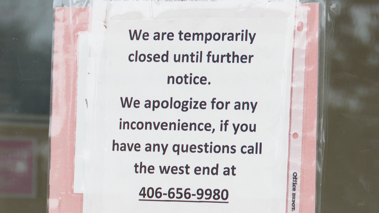 Planned Parenthood closed