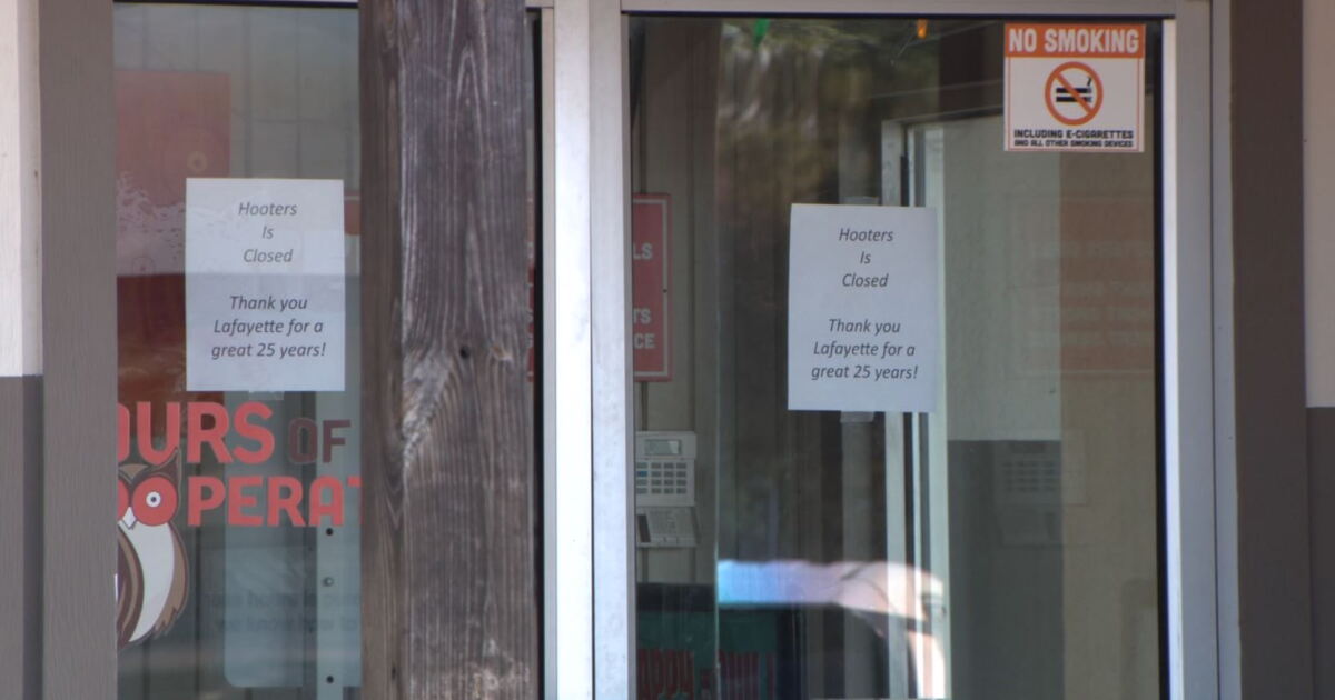 Hooters in Lafayette has closed its doors - Vimarsana News