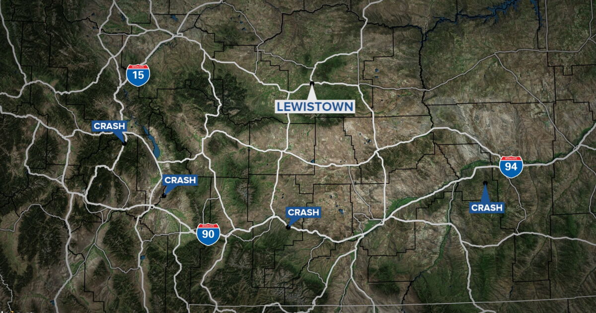 Five people dead in four crashes across Montana - Vimarsana News