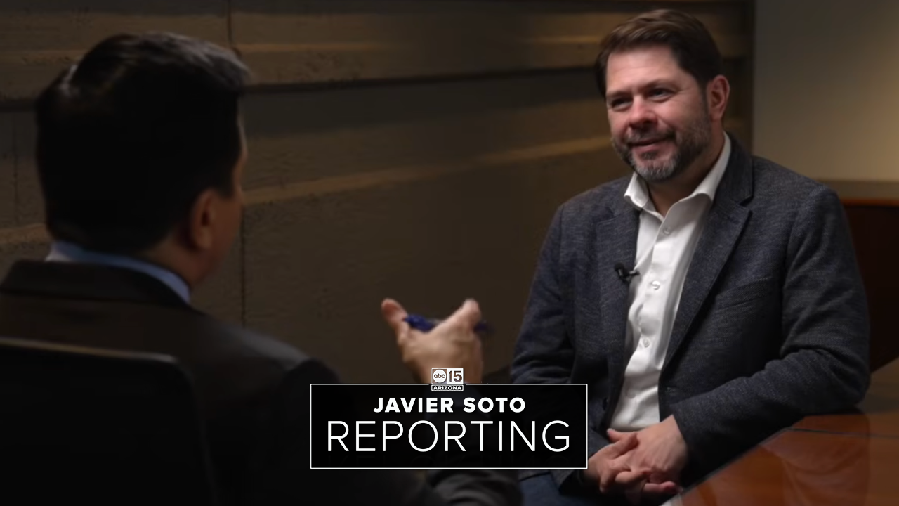 Javier Soto with Ruben Gallego