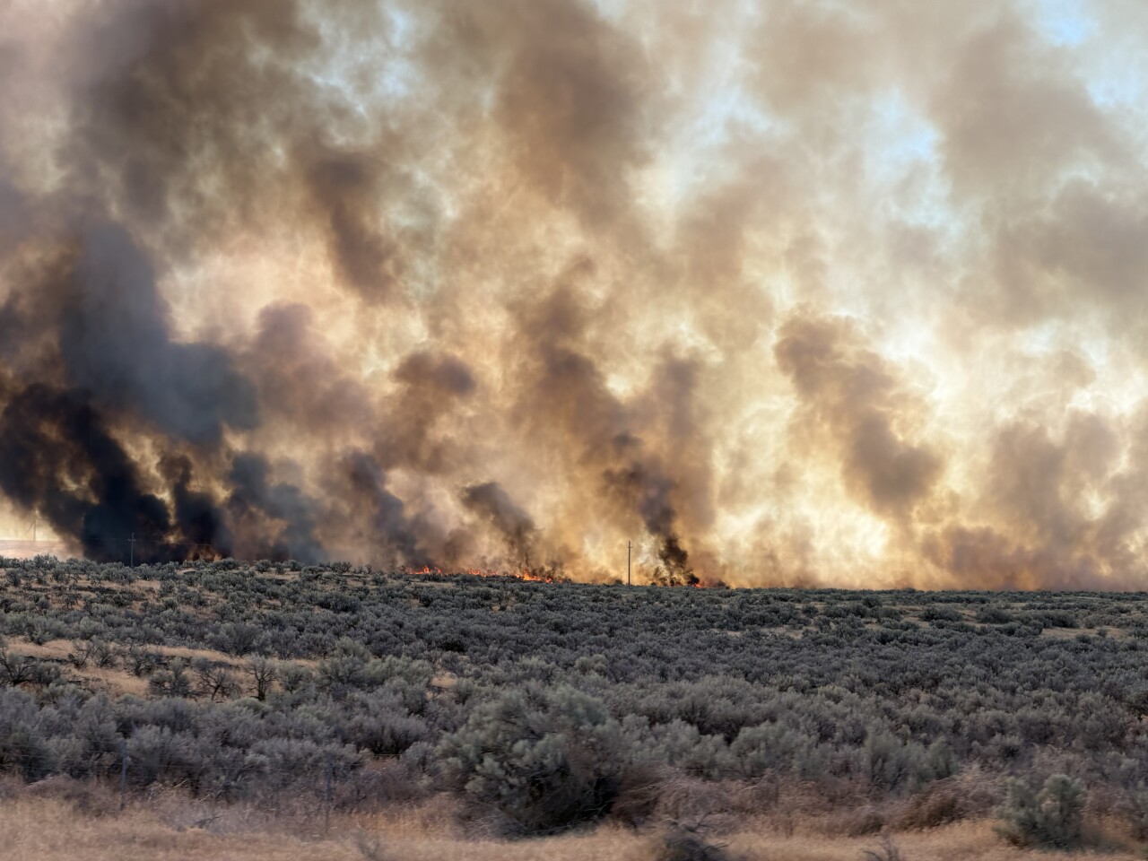reservoir fire gooding county