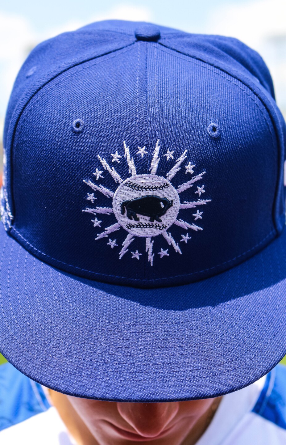 Bisons 716 Day Locally-Made Cap -front view.jpg
