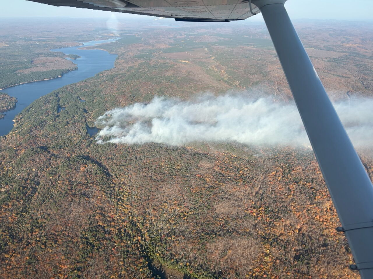 Ridge Fire Upper Peninsula
