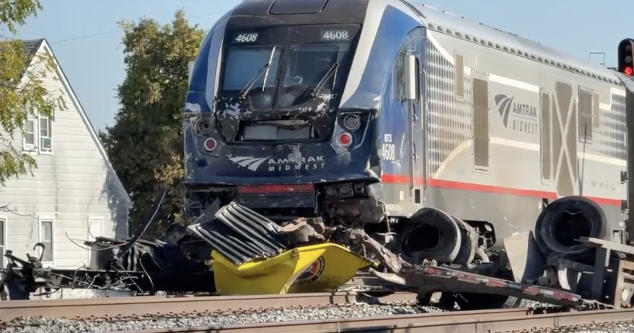 Thursday's crash damage