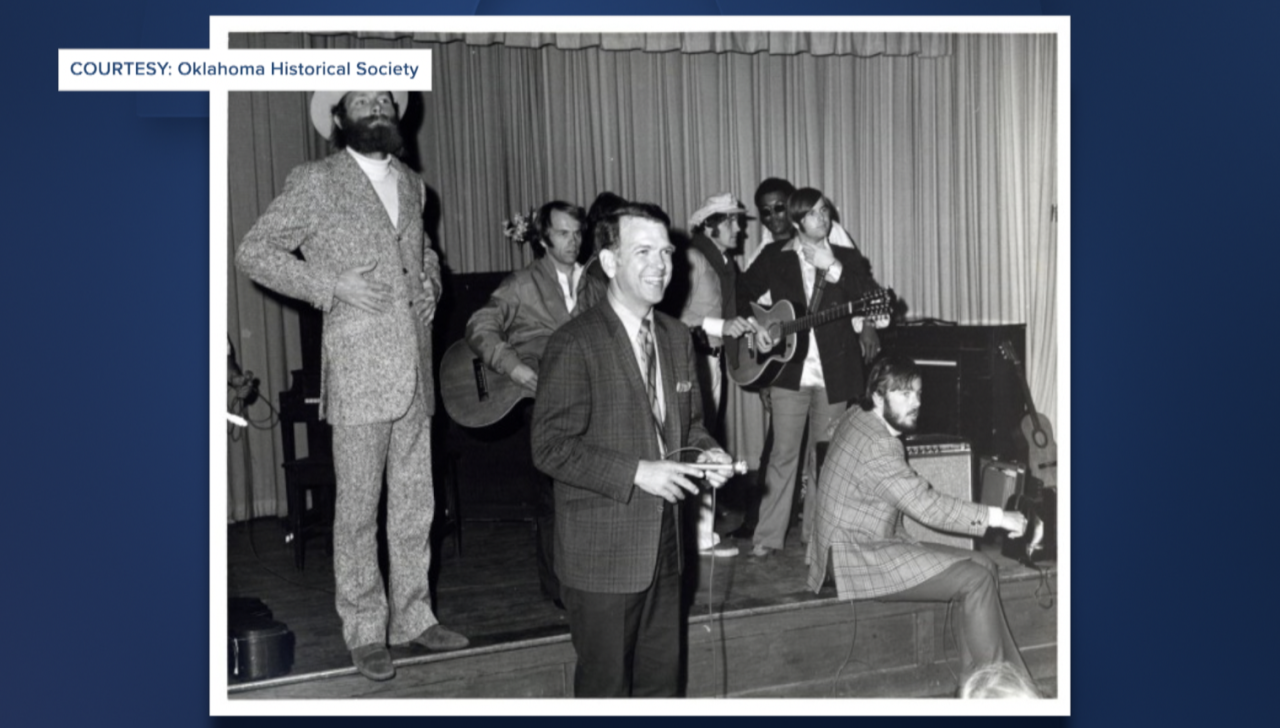 George Nigh with Beach Boys